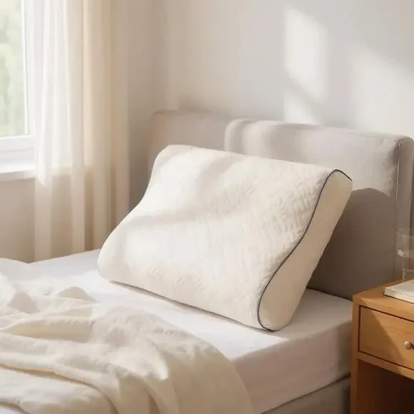 New! Serenity by Tempur-Pedic Contour Memory Foam Pillow - Picture 4 of 6